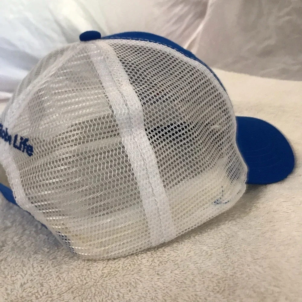 Idegy's Texas Rangers 50th Anniversary Adjustable Blue & White Baseball Cap